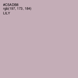 #C5ADB8 - Lily Color Image