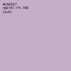 #C5AEC7 - Lilac Color Image