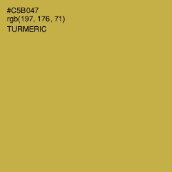 #C5B047 - Turmeric Color Image