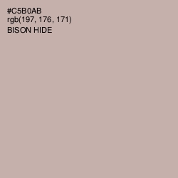 #C5B0AB - Bison Hide Color Image