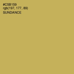 #C5B159 - Sundance Color Image