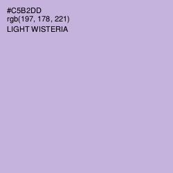 #C5B2DD - Light Wisteria Color Image