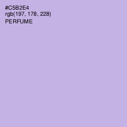 #C5B2E4 - Perfume Color Image