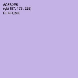 #C5B2E5 - Perfume Color Image