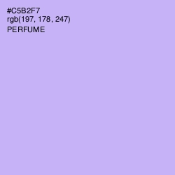 #C5B2F7 - Perfume Color Image