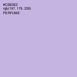 #C5B3E2 - Perfume Color Image