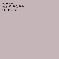 #C5B4B8 - Cotton Seed Color Image