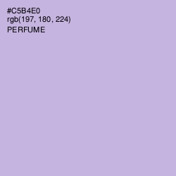 #C5B4E0 - Perfume Color Image