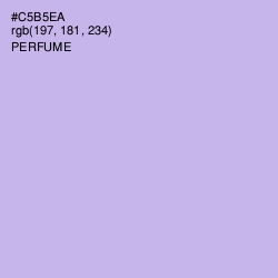 #C5B5EA - Perfume Color Image