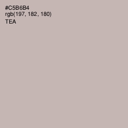 #C5B6B4 - Tea Color Image