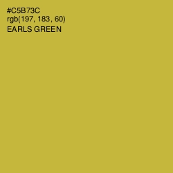 #C5B73C - Earls Green Color Image