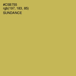 #C5B755 - Sundance Color Image