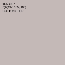 #C5B9B7 - Cotton Seed Color Image