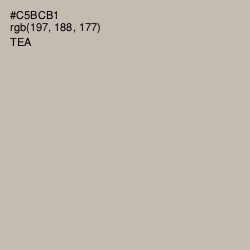 #C5BCB1 - Tea Color Image