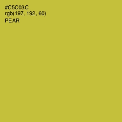 #C5C03C - Pear Color Image