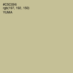 #C5C096 - Yuma Color Image