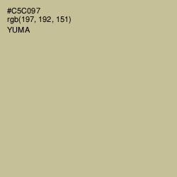 #C5C097 - Yuma Color Image