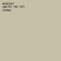 #C5C0A7 - Chino Color Image