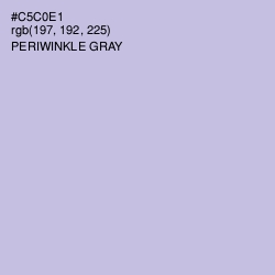 #C5C0E1 - Periwinkle Gray Color Image