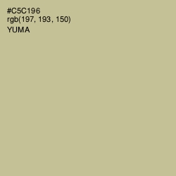 #C5C196 - Yuma Color Image