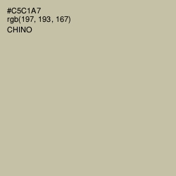 #C5C1A7 - Chino Color Image