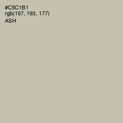 #C5C1B1 - Ash Color Image