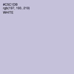 #C5C1DB - Ghost Color Image