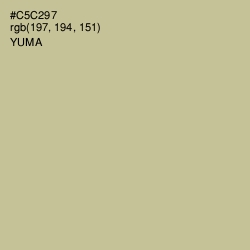 #C5C297 - Yuma Color Image