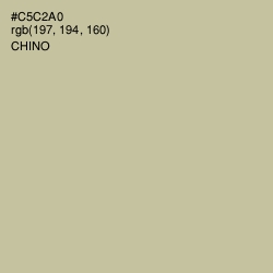 #C5C2A0 - Chino Color Image