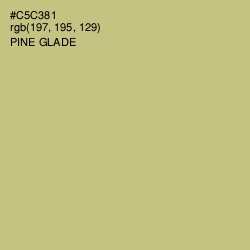 #C5C381 - Pine Glade Color Image