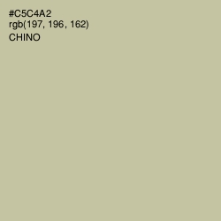 #C5C4A2 - Chino Color Image