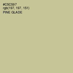 #C5C597 - Pine Glade Color Image