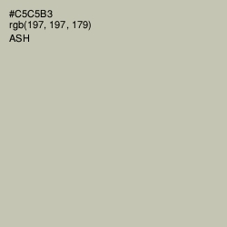 #C5C5B3 - Ash Color Image