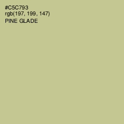 #C5C793 - Pine Glade Color Image
