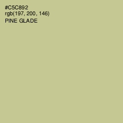 #C5C892 - Pine Glade Color Image
