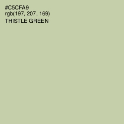 #C5CFA9 - Thistle Green Color Image