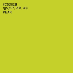 #C5D02B - Pear Color Image