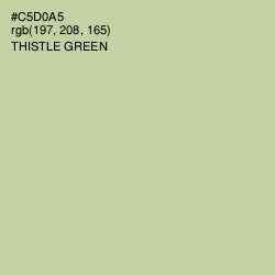 #C5D0A5 - Thistle Green Color Image