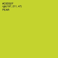 #C5D32F - Pear Color Image