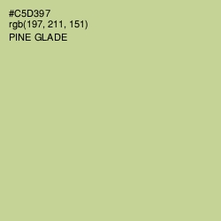 #C5D397 - Pine Glade Color Image