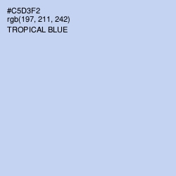 #C5D3F2 - Tropical Blue Color Image