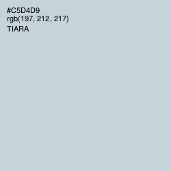 #C5D4D9 - Tiara Color Image