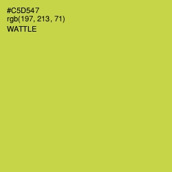#C5D547 - Wattle Color Image