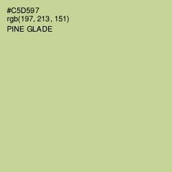 #C5D597 - Pine Glade Color Image