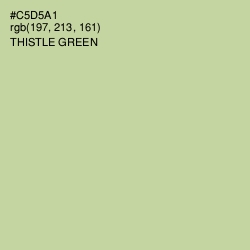 #C5D5A1 - Thistle Green Color Image