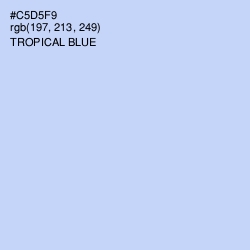 #C5D5F9 - Tropical Blue Color Image
