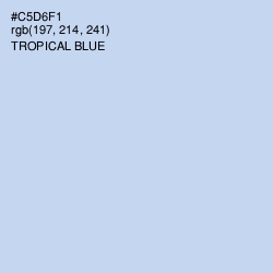 #C5D6F1 - Tropical Blue Color Image