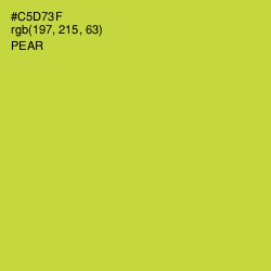 #C5D73F - Pear Color Image