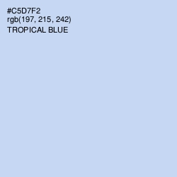 #C5D7F2 - Tropical Blue Color Image