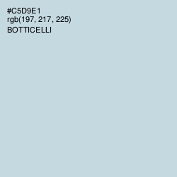 #C5D9E1 - Botticelli Color Image